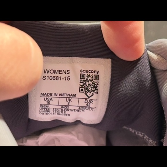 Saucony Omni 20 Running Shoes Sneakers Alloy/Quartz Womans Size 10 - Picture 12 of 15